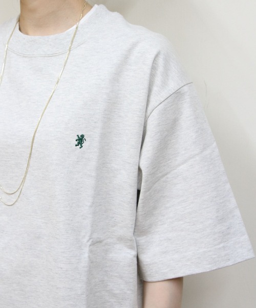GYMPHLEX(ジムフレックス)の「Gymphlex/ジムフレックス クルーネックショートスリーブTEE CREW NECK SHORT SLEEVE TEE GY-C0390 HWJ(Tシャツ/カットソー・メンズ・ライトグレー/チャコールグレー/ブラック・S/M/L)」の8枚目の写真