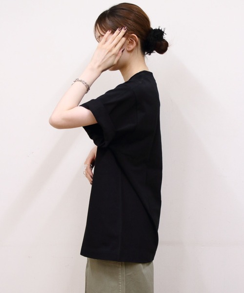 GYMPHLEX(ジムフレックス)の「Gymphlex/ジムフレックス クルーネックショートスリーブTEE CREW NECK SHORT SLEEVE TEE GY-C0390 HWJ(Tシャツ/カットソー・メンズ・ライトグレー/チャコールグレー/ブラック・S/M/L)」の10枚目の写真