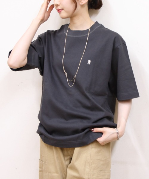 GYMPHLEX(ジムフレックス)の「Gymphlex/ジムフレックス クルーネックショートスリーブTEE CREW NECK SHORT SLEEVE TEE GY-C0390 HWJ(Tシャツ/カットソー・メンズ・ライトグレー/チャコールグレー/ブラック・S/M/L)」の13枚目の写真