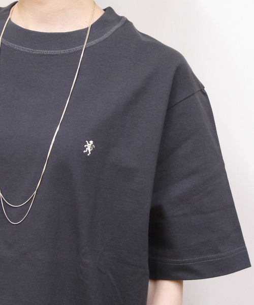 GYMPHLEX(ジムフレックス)の「Gymphlex/ジムフレックス クルーネックショートスリーブTEE CREW NECK SHORT SLEEVE TEE GY-C0390 HWJ(Tシャツ/カットソー・メンズ・ライトグレー/チャコールグレー/ブラック・S/M/L)」の16枚目の写真