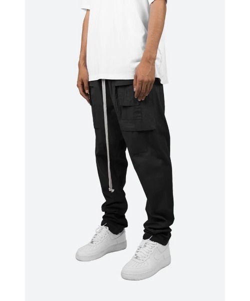 mnml】DROP CROTCH CARGO PANTS [I]（カーゴパンツ）｜mnml
