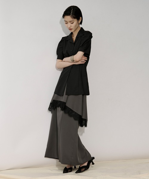ブラウス シャツ Lady mode blouse タックカイキンシャツ レディース Lady mode blouse タックカイキンシャツ（シャツ/ブラウス