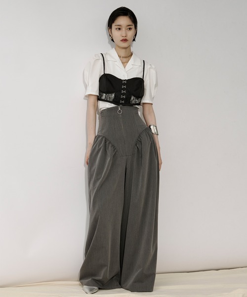 ブラウス シャツ Lady mode blouse タックカイキンシャツ レディース Lady mode blouse タックカイキンシャツ（シャツ/ブラウス