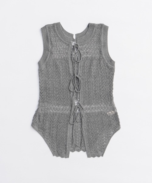 PRANK PROJECT（プランクプロジェクト）の「2WAYモヘアニットベスト / 2WAY Mohair knit Vest（ベスト・レディース・グレー/ピンク/イエロー・FREE）」の21枚目の写真