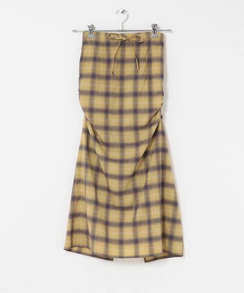 KBF（ケイビーエフ）の「サイドデザインチェックスカート（スカート・レディース・ブラック系その他/イエロー系その他/ブルー系その他・ONE）」の10枚目の写真