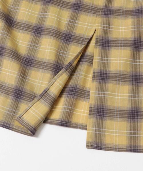 KBF（ケイビーエフ）の「サイドデザインチェックスカート（スカート・レディース・ブラック系その他/イエロー系その他/ブルー系その他・ONE）」の14枚目の写真