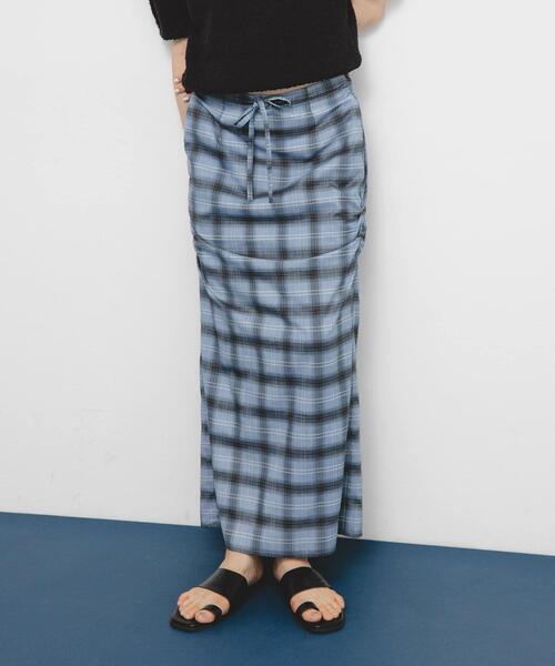 KBF（ケイビーエフ）の「サイドデザインチェックスカート（スカート・レディース・ブラック系その他/イエロー系その他/ブルー系その他・ONE）」の19枚目の写真