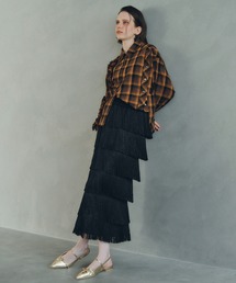 Editt by YECCA VECCA | フリンジロングスカート(スカート)