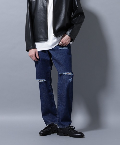 RED CARD デニムパンツ RED CARD/ レッドカード】別注Manoa ワイド