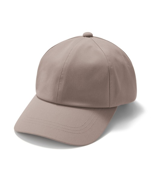 無印良品（ムジルシリョウヒン）の「ＵＶカット透湿撥水防水テープ使い　キャップ（キャップ・レディース・ブラウン系/ベージュ/ブラック/アイボリー・55-59cm）」の3枚目の写真