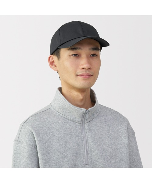 無印良品（ムジルシリョウヒン）の「ＵＶカット透湿撥水防水テープ使い　キャップ（キャップ・レディース・ブラウン系/ベージュ/ブラック/アイボリー・55-59cm）」の14枚目の写真