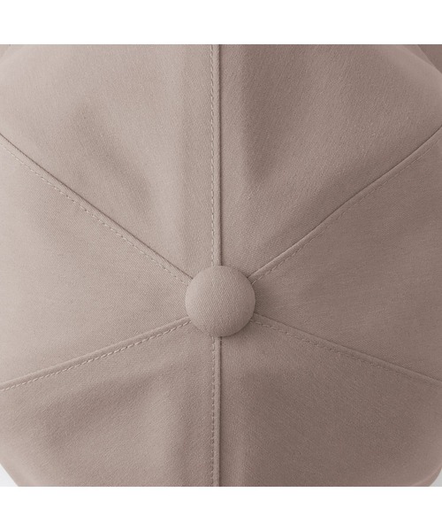 無印良品（ムジルシリョウヒン）の「ＵＶカット透湿撥水防水テープ使い　キャップ（キャップ・レディース・ブラウン系/ベージュ/ブラック/アイボリー・55-59cm）」の20枚目の写真