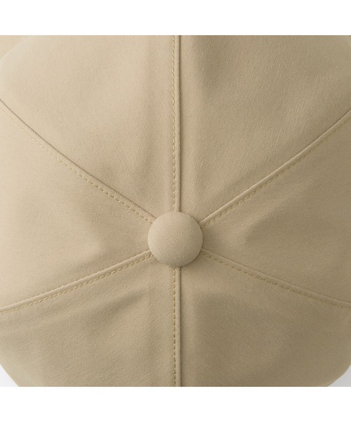 無印良品（ムジルシリョウヒン）の「ＵＶカット透湿撥水防水テープ使い　キャップ（キャップ・レディース・ブラウン系/ベージュ/ブラック/アイボリー・55-59cm）」の21枚目の写真