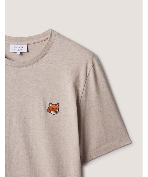Maison Kitsune(メゾンキツネ)の「FOX HEAD REGULAR TEE-SHIRT(Tシャツ/カットソー・メンズ・ブラック/ネイビー/ホワイト/チャコール/モスグリーン/ベージュ/ライトグレー/ベージュ系その他・XL/L/M/S/XS/XXS/XXL)」の11枚目の写真