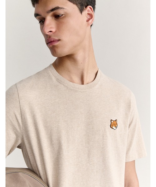 Maison Kitsune(メゾンキツネ)の「FOX HEAD REGULAR TEE-SHIRT(Tシャツ/カットソー・メンズ・ブラック/ネイビー/ホワイト/チャコール/モスグリーン/ベージュ/ライトグレー/ベージュ系その他・XL/L/M/S/XS/XXS/XXL)」の14枚目の写真