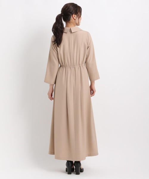 Andemiu（アンデミュウ）の「カシュクール風ワンピース582335（ワンピース・レディース・ネイビー/ベージュ/ブラウン・FREE）」の17枚目の写真