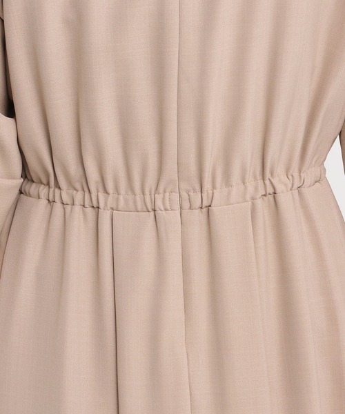 Andemiu（アンデミュウ）の「カシュクール風ワンピース582335（ワンピース・レディース・ネイビー/ベージュ/ブラウン・FREE）」の12枚目の写真