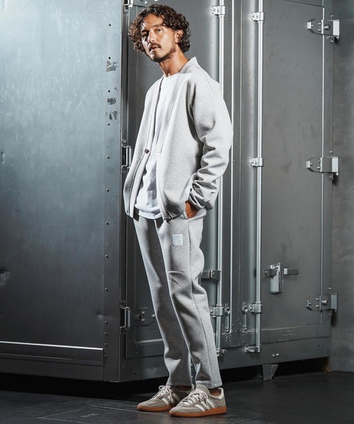 wjk reluxe（ダブルジェーケーリラックス）の「mcg3682-cardboard X cardigan カーディガン(WR25W-12)（カーディガン/ボレロ・メンズ・ネイビー/ブラック/トップグレー・L/M/S）」の7枚目の写真