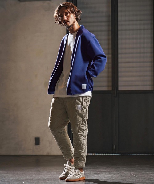 wjk reluxe（ダブルジェーケーリラックス）の「mcg3682-cardboard X cardigan カーディガン(WR25W-12)（カーディガン/ボレロ・メンズ・ネイビー/ブラック/トップグレー・L/M/S）」の12枚目の写真