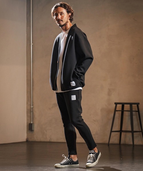 wjk reluxe（ダブルジェーケーリラックス）の「mcg3682-cardboard X cardigan カーディガン(WR25W-12)（カーディガン/ボレロ・メンズ・ネイビー/ブラック/トップグレー・L/M/S）」の18枚目の写真
