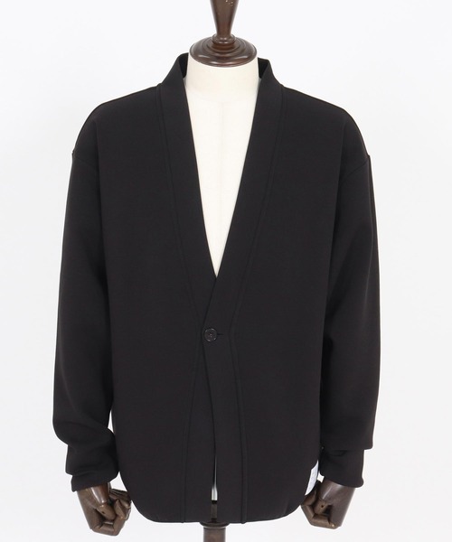 wjk reluxe（ダブルジェーケーリラックス）の「mcg3682-cardboard X cardigan カーディガン(WR25W-12)（カーディガン/ボレロ・メンズ・ネイビー/ブラック/トップグレー・L/M/S）」の22枚目の写真