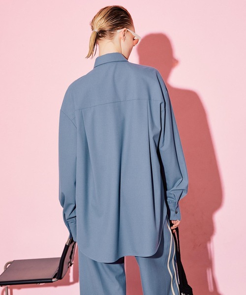 MAISON SPECIAL（メゾンスペシャル）の「長袖シャツ（シャツ/ブラウス・レディース・グレー・FREE）」の6枚目の写真