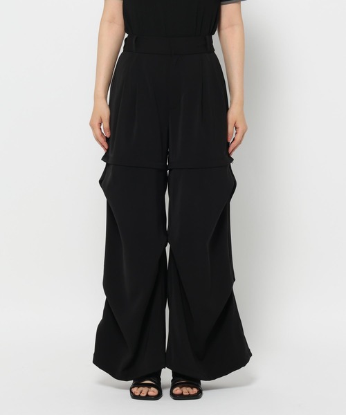 2WAYアソートパラシュートパンツ(HARE)（カーゴパンツ）｜HARE