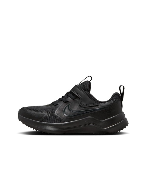 NIKE(ナイキ)の「NIKE/ナイキ キッズ スニーカー 運動靴 ランニング 面ファスナー ナイキ コスミック ランナー PSV HM4400-001(スニーカー・キッズ・ブラック×ブラック・18.0cm/17.0cm/19.0cm/22.0cm/21.0cm/20.0cm)」の2枚目の写真