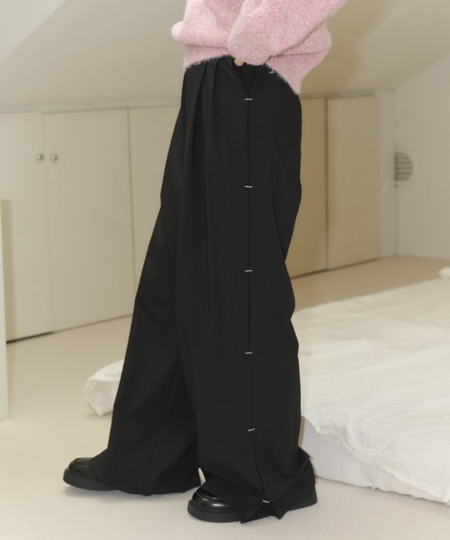 PUSH PUSH ストライプ ワイドパンツ Mサイズ 2025年最新】push PUSH ストライプの人気アイテム - メルカリ