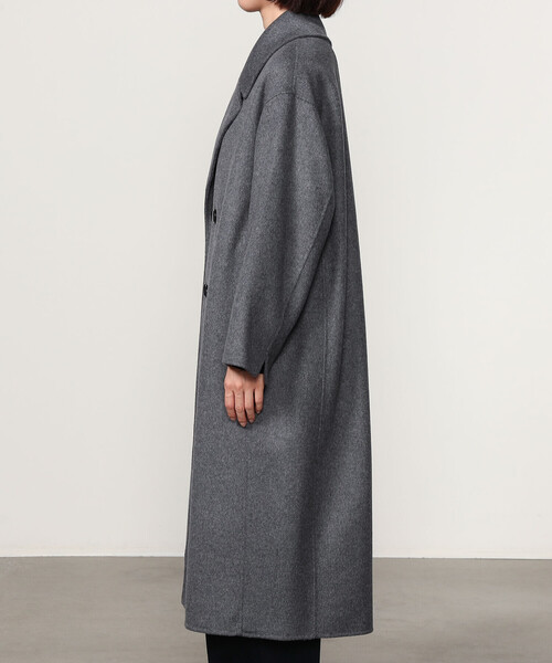 LE GLAZIK ウール ダブルフェイスコート Bshop｜LE GLAZIK