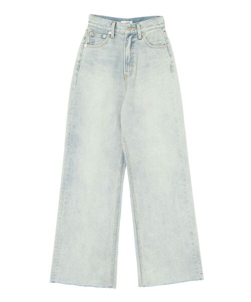 EVRIS（エヴリス）の「シンプルワイドデニムパンツ（デニムパンツ・レディース・ブラック/インディゴブルー/ライトブルー・X-SMALL/MEDIUM/SMALL）」の16枚目の写真
