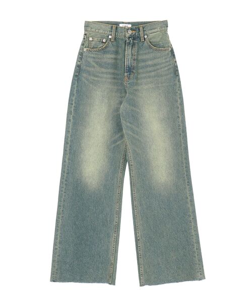 EVRIS（エヴリス）の「シンプルワイドデニムパンツ（デニムパンツ・レディース・ブラック/インディゴブルー/ライトブルー・X-SMALL/MEDIUM/SMALL）」の9枚目の写真