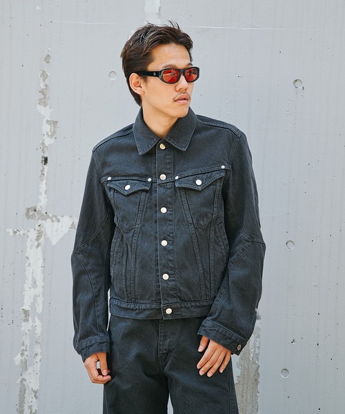 3D TRUCKER JACKET（デニムジャケット）｜NVRFRGT（ネヴァーフォー