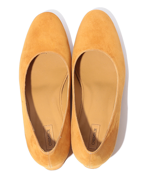 CHEMBUR(チェンバー)の「CHEMBUR / 別注 ラウンド スクエアカットパンプス(パンプス・レディース・ブラウン系その他/ブラック・37/36/35.5/36.5/35/38/37.5)」の6枚目の写真