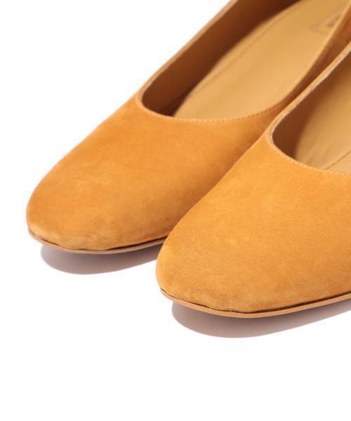 CHEMBUR(チェンバー)の「CHEMBUR / 別注 ラウンド スクエアカットパンプス(パンプス・レディース・ブラウン系その他/ブラック・37/36/35.5/36.5/35/38/37.5)」の12枚目の写真