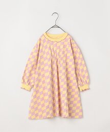 p.premier | 【ジュニア対応】イロチ買いしたい総柄フレアカットソーワンピース(ワンピース)