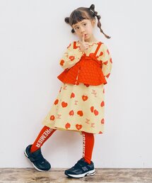 p.premier | 【ジュニア対応】イロチ買いしたい総柄フレアカットソーワンピース(ワンピース)