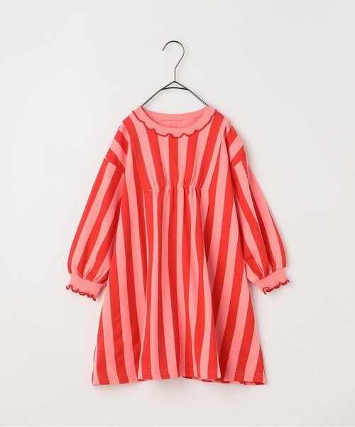 ジュニア対応】イロチ買いしたい総柄フレアカットソーワンピース