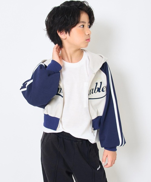 ダブルジップ ジャージ パーカー【ジュニアお揃い】（パーカー）｜ANAP