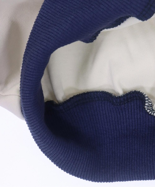 ANAP kids（アナップキッズ）の「ダブルジップ ジャージ パーカー【ジュニアお揃い】（パーカー・キッズ・ネイビー/カーキ/ブラック系その他/レッド・120cm/130cm/110cm）」の9枚目の写真