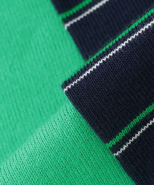 KP BOY（ケーピーボーイ）の「恐竜刺しゅう レイヤード風長袖Tシャツ（Tシャツ/カットソー・キッズ・ブルー/グリーン・90cm/110cm/100cm/120cm/80ｃｍ）」の9枚目の写真