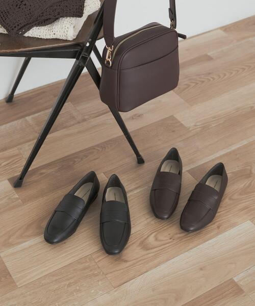 URBAN RESEARCH DOORS（アーバンリサーチドアーズ）の「ベーシックローファー（パンプス・レディース・ブラウン/ブラック・36/37/38）」の6枚目の写真