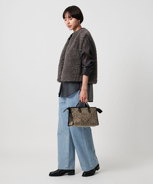 セール】ファーライク ボア ベスト（ベスト）｜UNITED ARROWS