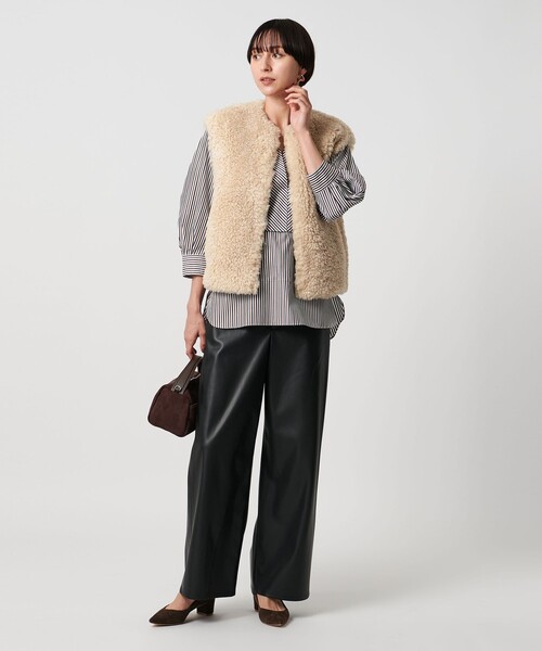 セール】ファーライク ボア ベスト（ベスト）｜UNITED ARROWS