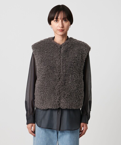 ファーライク ボア ベスト（ベスト）｜UNITED ARROWS（ユナイテッド