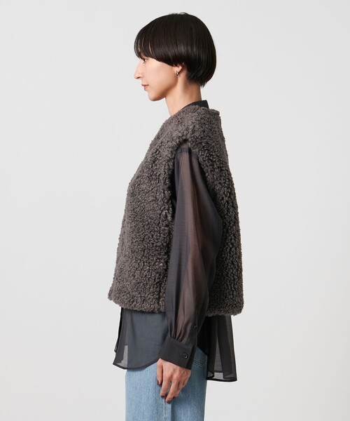 セール】ファーライク ボア ベスト（ベスト）｜UNITED ARROWS