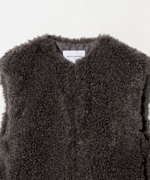 セール】ファーライク ボア ベスト（ベスト）｜UNITED ARROWS