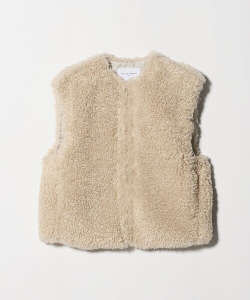 セール】ファーライク ボア ベスト（ベスト）｜UNITED ARROWS