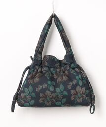 H.A.K（ハク）の「ニットジャカード　ドローストロングバッグ（ハンドバッグ）」