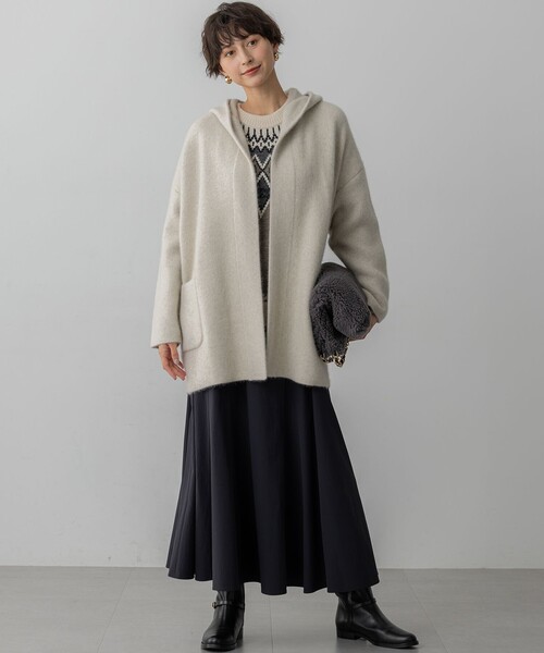 セール】【洗える】ストレッチタイプライター フレア スカート